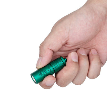 Olight I1R 2 Pro EOS Keychain Twist USB-C Rechargeable Flashlight - Cardinal Directions Edition - Chip Scale LED - 180 Lumens - Uses Built-In 130mAh Battery Pack - North, South, East, West and Center