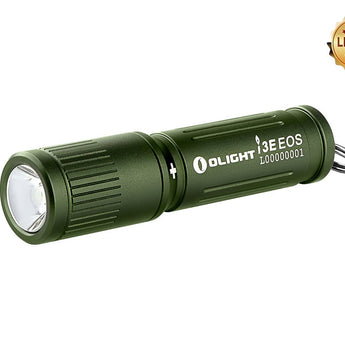 Olight I3E LED Keylight - 90 Lumens - Includes 1 x AAA -Â OD Green