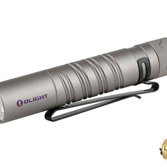 Olight I5R LED Flashlight - 350 Lumens - Includes 1 x USB-C Rechargeable 14500 - Black, Regal Blue, HCRI Blue, Neon Green, or Limited Edition Colors