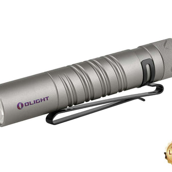Olight I5R LED Flashlight - 350 Lumens - Includes 1 x USB-C Rechargeable 14500 - Black, Regal Blue, HCRI Blue, Neon Green, or Limited Edition Colors