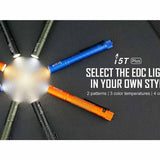 Olight I5T Plus Pebble LED Flashlight - 550 Lumens - 3000K, 5000K, or 6000K - Includes 2 x AA - Black, Blue, Orange, or OD Green