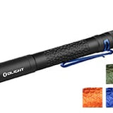 Olight I5T Plus Pebble LED Flashlight - 550 Lumens - 3000K, 5000K, or 6000K - Includes 2 x AA - Black, Blue, Orange, or OD Green