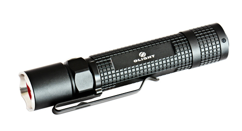 Olight M18 Maverick LED Flashlight with CREE XM-L2 LED - 500 Lumens - Uses 2 x CR123A