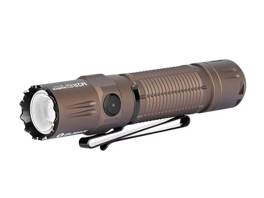 Olight M2R Pro Rechargeable LED Flashlight - 1800 Lumens - Desert Tan
