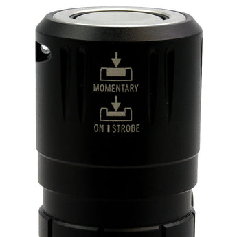 Olight M2R Warrior Rechargeable Pocket-Friendly Tactical Flashlight - CREE XHP35 HD LED - Cool White - 1500 Lumens - Uses 1 x 18650 (Included) or 2 x CR123As