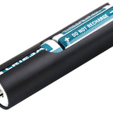 Olight M2T Warrior Dual Switch Tactical Flashlight - CREE XHP35 HD LED - 1200 Lumens - Uses 2 x CR123A (Included) or 1 x 18650