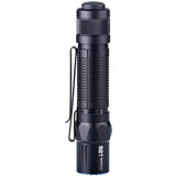 Olight M2T Warrior Dual Switch Tactical Flashlight - CREE XHP35 HD LED - 1200 Lumens - Uses 2 x CR123A (Included) or 1 x 18650