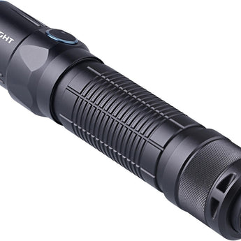 Olight M2T Warrior Dual Switch Tactical Flashlight - CREE XHP35 HD LED - 1200 Lumens - Uses 2 x CR123A (Included) or 1 x 18650