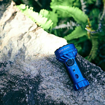 Olight Marauder Mini Rechargeable LED Flashlight - 7000 Lumens - Uses 24Wh 32650 Lithium Battery - Multiple Color Options