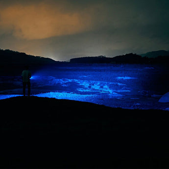 Olight Marauder Mini Rechargeable LED Flashlight - 7000 Lumens - Uses 24Wh 32650 Lithium Battery - Multiple Color Options