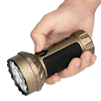 Olight Marauder Mini Rechargeable LED Flashlight - 7000 Lumens - Uses 24Wh 32650 Lithium Battery - Multiple Color Options