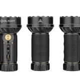 Olight Marauder Mini Rechargeable LED Flashlight - 7000 Lumens - Uses 24Wh 32650 Lithium Battery - Multiple Color Options