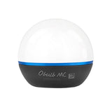 Olight Obulb MC RGB Magnetic LED Ball - 75 Lumens - Uses Built-in 630mAh Li-Poly Battery Pack - Black, Brick Red, White