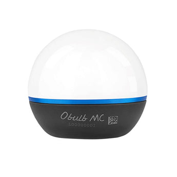 Olight Obulb MC RGB Magnetic LED Ball - 75 Lumens - Uses Built-in 630mAh Li-Poly Battery Pack - Black, Brick Red, White