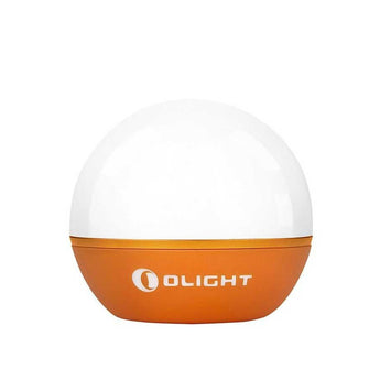 Olight Obulb MC RGB Magnetic LED Ball - 75 Lumens - Uses Built-in 630mAh Li-Poly Battery Pack - Black, Brick Red, White