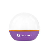 Olight Obulb MC RGB Magnetic LED Ball - 75 Lumens - Uses Built-in 630mAh Li-Poly Battery Pack - Black, Brick Red, White