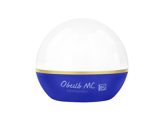 Olight Obulb MC RGB Magnetic LED Ball - 75 Lumens - Uses Built-in 630mAh Li-Poly Battery Pack - Sapphire Blue