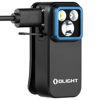 Olight Oclip Pro USB-C Rechargeable LED Cliplight - 300 Lumens - Uses Built-in 580mAh Li-ion Battery Pack - Multiple Color Options