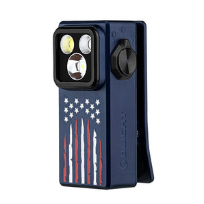 Olight Oclip Ultra LED Cliplight - 530 Lumens - Uses Built-in 580mAh Li-ion Battery Pack - Olive Green or Navy Blue