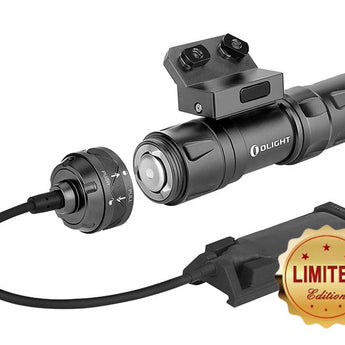 Olight Odin Mini Ultra-Compact M-Lok Mount Rechargeable Weapon Light - 1250 Lumens - CREE XHP35B HD - Includes 1 x 18500 - Black or Desert Tan