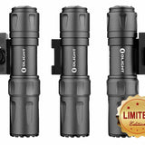 Olight Odin Mini Ultra-Compact M-Lok Mount Rechargeable Weapon Light - 1250 Lumens - CREE XHP35B HD - Includes 1 x 18500 - Black or Desert Tan