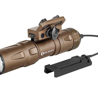 Olight Odin Mini Ultra-Compact M-Lok Mount Rechargeable Weapon Light - 1250 Lumens - CREE XHP35B HD - Includes 1 x 18500 - Black or Desert Tan