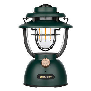 Olight Olantern Classic 2 Pro Dimmable Retro Lantern - 300 Lumens - Uses Built-in Li-ion Battery Pack - Clay Beige, Forest Green, Vintage Copper, Gunmetal Gray, or Pumpkin