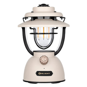 Olight Olantern Classic 2 Pro Dimmable Retro Lantern - 300 Lumens - Uses Built-in Li-ion Battery Pack - Clay Beige, Forest Green, Vintage Copper, Gunmetal Gray, or Pumpkin