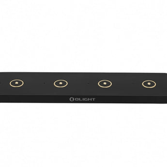 Olight Omino Multi-Slot Charger for Olight Flashlight and Obulb Series - Black, Orange, or Blue (Limited Edition)