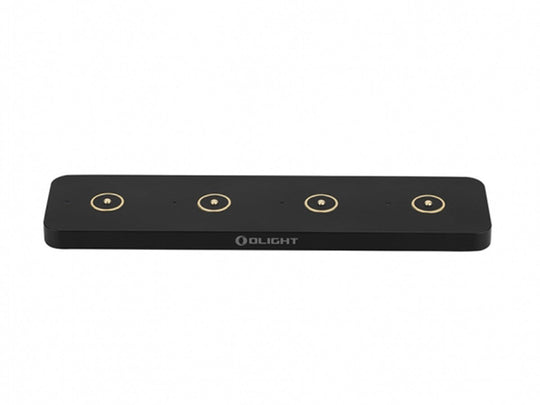Olight Omino Multi-Slot Charger for Olight Flashlight and Obulb Series - Black, Orange, or Blue (Limited Edition)