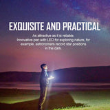 Olight Open 2 Rechargeable LED Flashlight and Pen - 120 Lumens - Includes Built-In 3.7V 110mAh Li-Poly Battery Pack - Black or Desert Tan (Limited Edition)