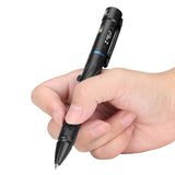 Olight Open 2 Rechargeable LED Flashlight and Pen - 120 Lumens - Includes Built-In 3.7V 110mAh Li-Poly Battery Pack - Black or Desert Tan (Limited Edition)