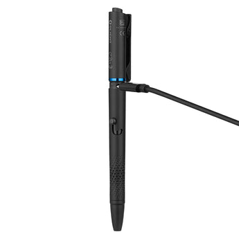 Olight O'Pen 3 LED Pen Light - Plugged into Charger