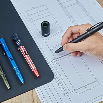 Olight Open Glow Rechargeable LED Penlight - 120 Lumens - Uses Built-in 110mAh Li-Poly Battery Pack - Black, OD Green, Blue, Stars & Stripes, or Donut