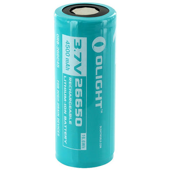 Olight 26650 Protected Lithium Ion Battery - Standing Shot