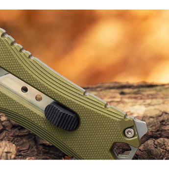 Olight Otacle Utility Knife - G10 Handle - Blue, Olive Green, Orange, Yellow, Stars and Stripes, Carbon Fiber, or Doughnut