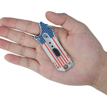 Olight Otacle Utility Knife - G10 Handle - Blue, Olive Green, Orange, Yellow, Stars and Stripes, Carbon Fiber, or Doughnut