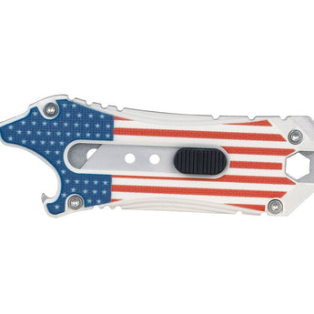 Olight Otacle Utility Knife - G10 Handle - Blue, Olive Green, Orange, Yellow, Stars and Stripes, Carbon Fiber, or Doughnut