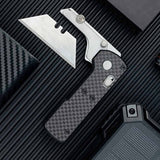 Olight Otacle UI Folding Knife - Carbon Fiber
