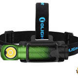 Olight Perun 2 Rechargeable LED Headlamp - 2500 Lumens - CREE XHP50B - Includes 1 x 21700 - Black, Desert Tan, Blue, Clover Gradient (LE), and Dream Blue