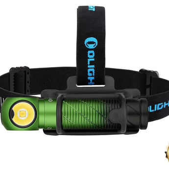 Olight Perun 2 Rechargeable LED Headlamp - 2500 Lumens - CREE XHP50B - Includes 1 x 21700 - Black, Desert Tan, Blue, Clover Gradient (LE), and Dream Blue