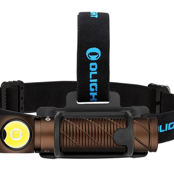 Olight Perun 2 Rechargeable LED Headlamp - 2500 Lumens - CREE XHP50B - Includes 1 x 21700 - Black, Desert Tan, Blue, Clover Gradient (LE), and Dream Blue