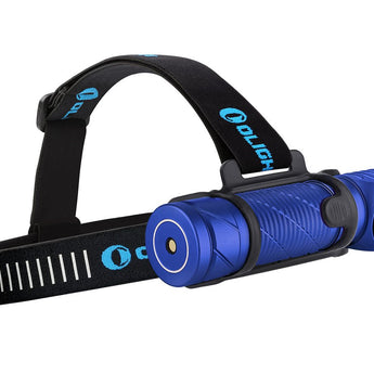 Olight Perun 2 Rechargeable LED Headlamp - 2500 Lumens - CREE XHP50B - Includes 1 x 21700 - Black, Desert Tan, Blue, Clover Gradient (LE), and Dream Blue