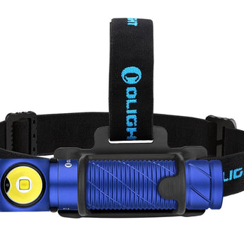 Olight Perun 2 Rechargeable LED Headlamp - 2500 Lumens - CREE XHP50B - Includes 1 x 21700 - Black, Desert Tan, Blue, Clover Gradient (LE), and Dream Blue