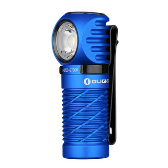 Olight Perun 2 Mini Rechargeable LED Headlamp - 1100 Lumens - Charger Included - Black, Orange, Lime Green,  Blue, and Midnight Blue