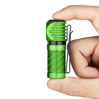 Olight Perun 2 Mini Rechargeable LED Headlamp - 1100 Lumens - Charger Included - Black, Orange, Lime Green,  Blue, and Midnight Blue