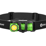 Olight Perun 2 Mini Rechargeable LED Headlamp - 1100 Lumens - Charger Included - Black, Orange, Lime Green,  Blue, and Midnight Blue