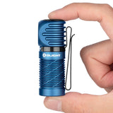 Olight Perun 2 Mini Rechargeable LED Headlamp - 1100 Lumens - Charger Included - Black, Orange, Lime Green,  Blue, and Midnight Blue