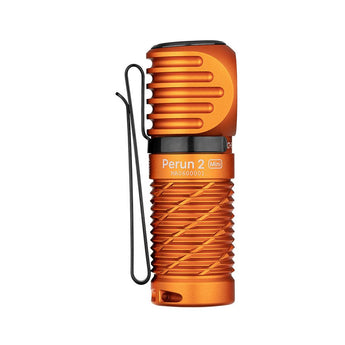 Olight Perun 2 Mini Rechargeable LED Headlamp - 1100 Lumens - Charger Included - Black, Orange, Lime Green,  Blue, and Midnight Blue