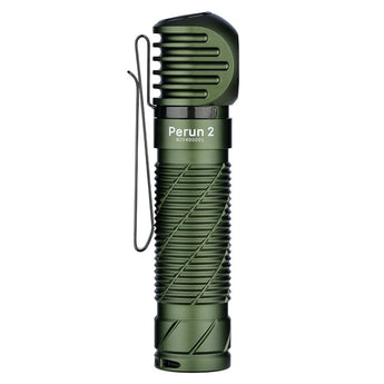 Olight Perun 2 Rechargeable LED Headlamp - 2500 Lumens - CREE XHP50B - Includes 1 x 21700 - Black, Desert Tan, Blue, Clover Gradient (LE), and Dream Blue